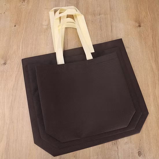 Recycable Non Woven Handbags Gift Shopping Bag