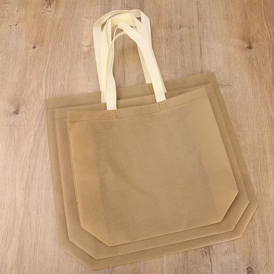 Recycelbare Geschenk-Einkaufstasche für Handtaschen aus Vliesstoff