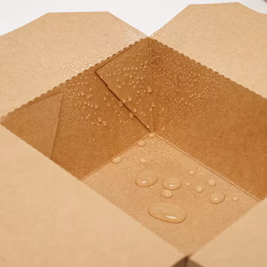 Tragbare Einweg-Lunchbox aus Papier mit individuellem Muster zum Mitnehmen. Tragbare Fast-Food-Boxen aus Papier zum Mitnehmen