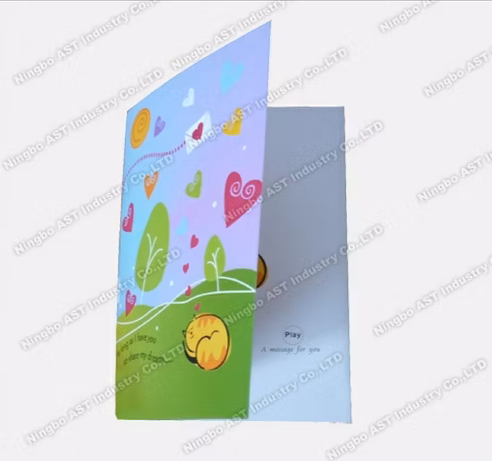 Musikalische Grußkarten, LED-Postkarte, Musikdruckkarte