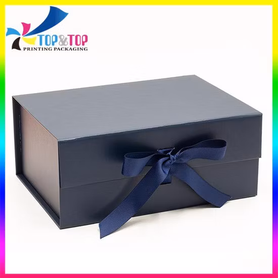 Kundenspezifische faltbare schwarze Parfüm-Geschenkbox mit Magnetverschluss, rosa Kleidungsverpackungs-Papierbox-Hersteller