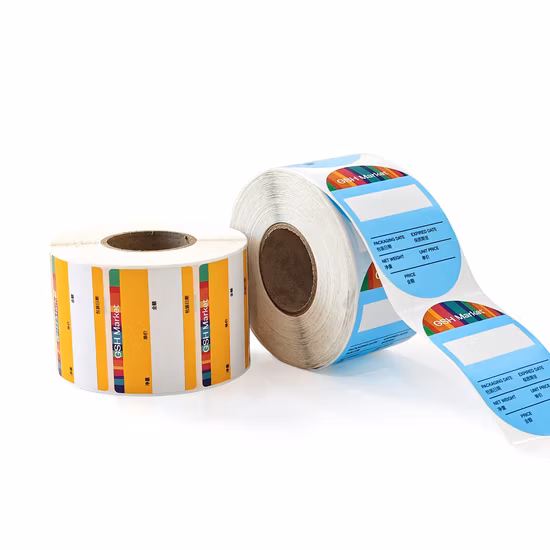 Günstiger, individuell mit Logo bedruckter Aufkleber in Guangzhou